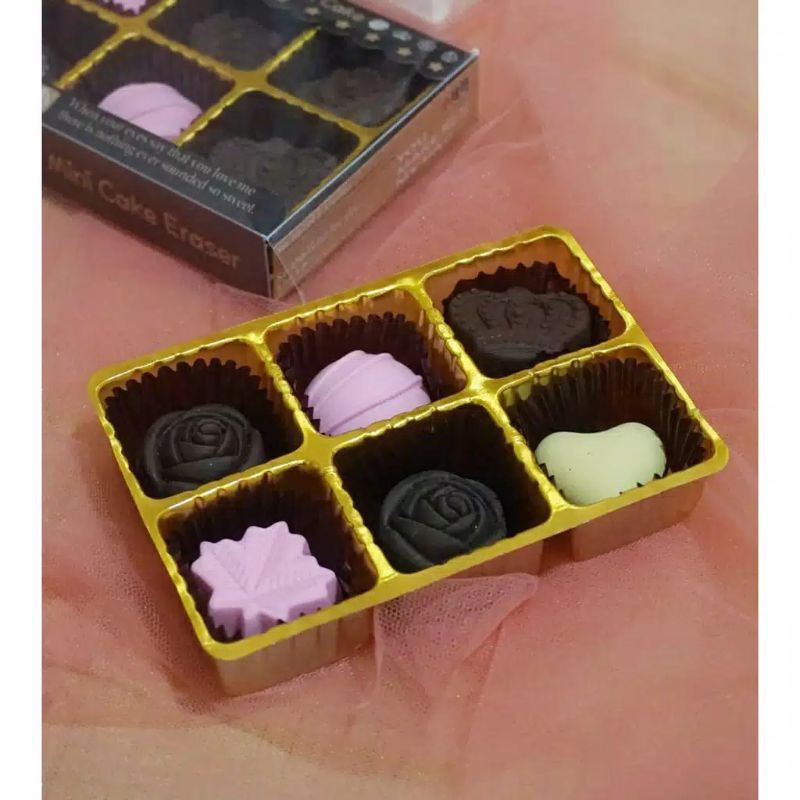 

PENGHAPUS BENTUK COKLAT ISI 6 PCS