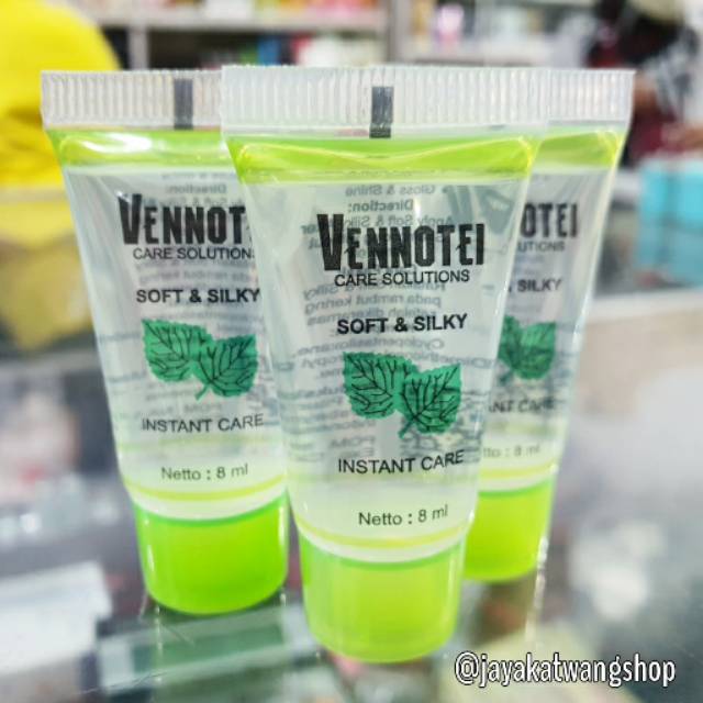 VENNOTEI SERUM RAMBUT Vennotel Soft &amp; Silky Tube 8ML