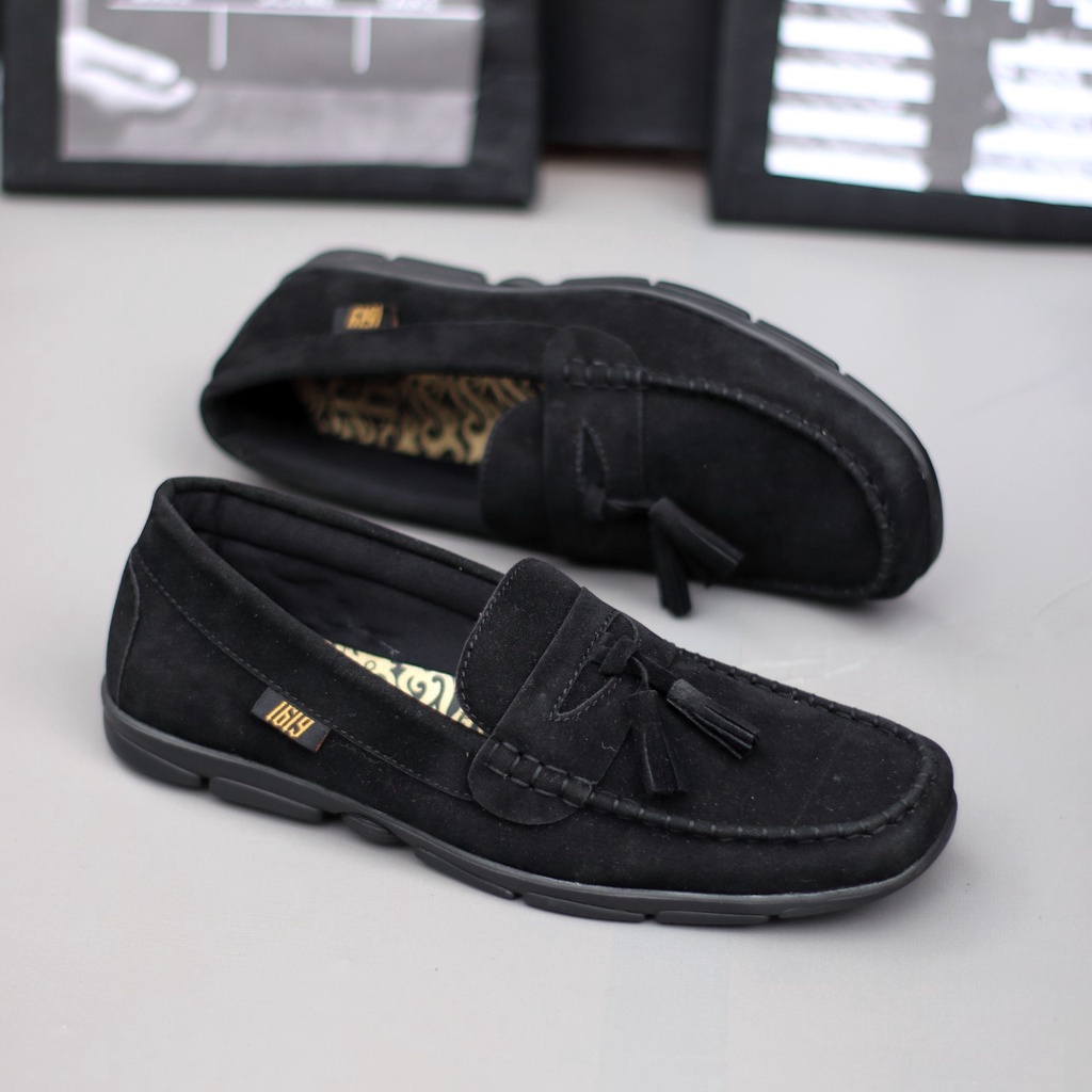 SEPATU SLIP ON PRIA LOAFER BOI SUEDE PREMIUM CASUAL SEMI FORMLA SEPATU PANTOFEL SLIP ON PRIA NYAMAN || SLIP ON PRIA PANSUS TRANDY