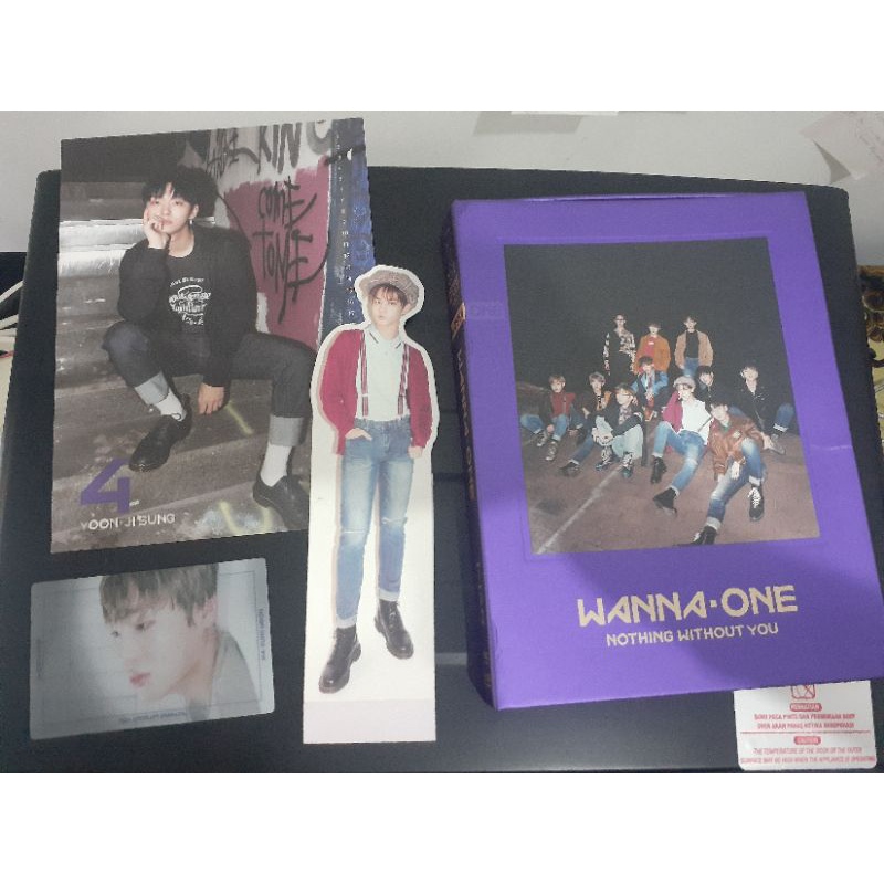 Album Wanna One Nothing Without You (pc ha sungwoon standee bae jin young)