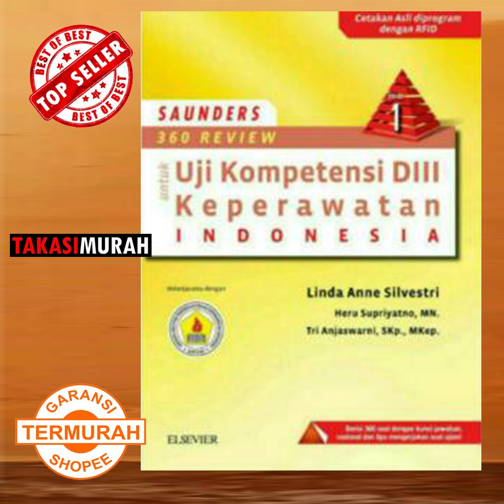 Buku UKOM Uji Kompentensi Perawat NERS Indonesia Shopee Indonesia