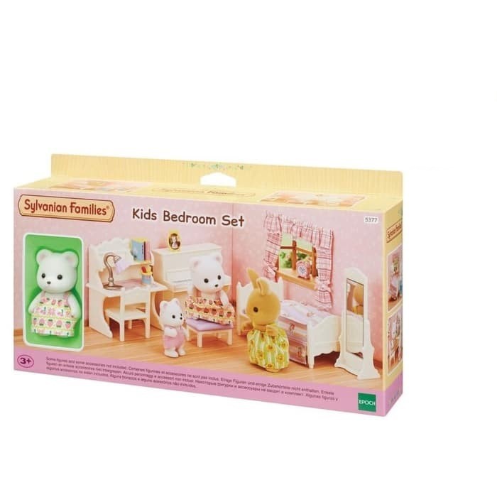 Mainan Koleksi Anak Sylvanian Families Kids Bedroom Set