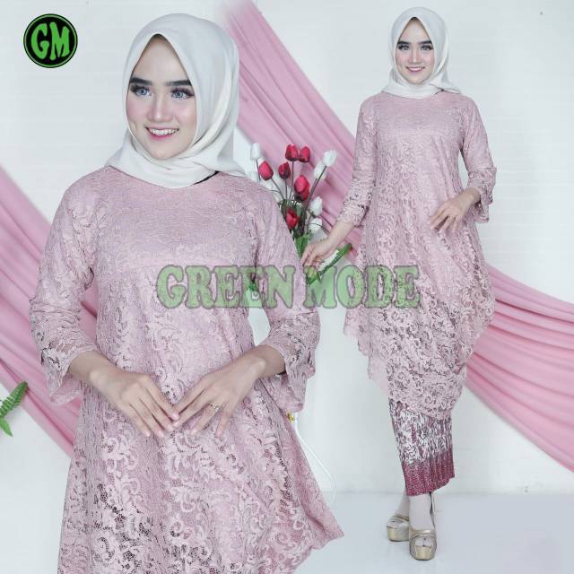 Kebaya tunik miring..kebaya muslim.kebaya modren kebaya model terkini kebaya brokat