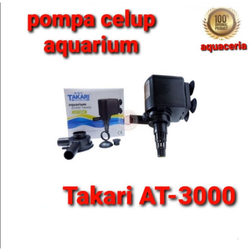 Takari AT 3000 pompa celup aquarium ikan hias power head aquarium