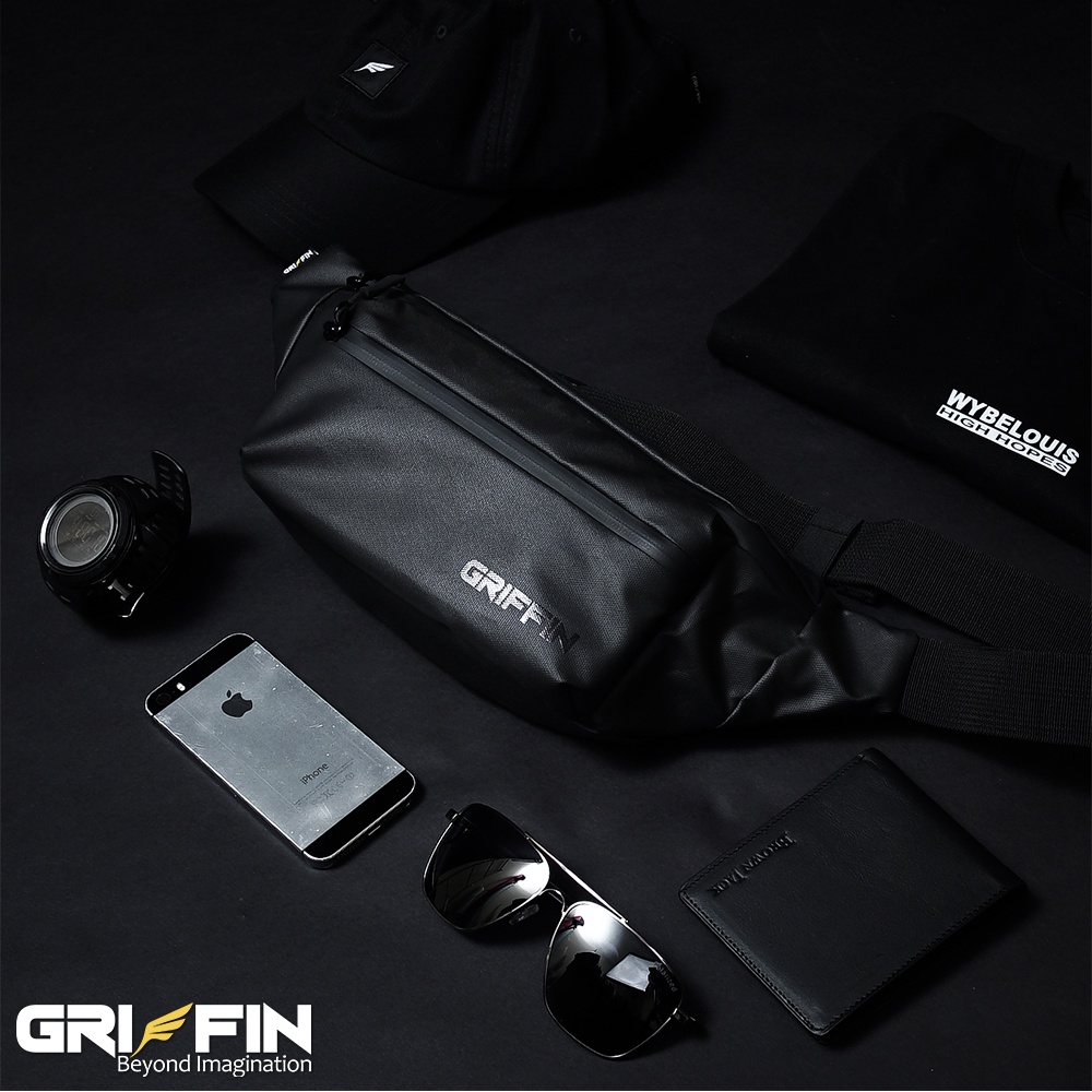 Tas Waistbag Pria Hamilton Waterproof Griffin Apparel