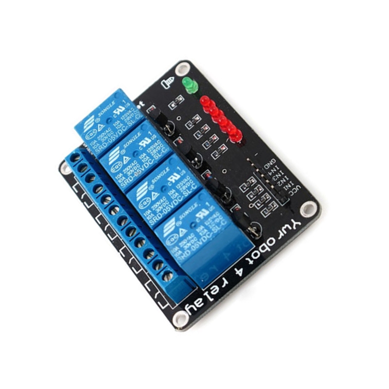 〖Factory Supplier/COD〗Modul Relay 4 Channel 5V Untuk PIC AVR DSP ARM msp430 Arduino