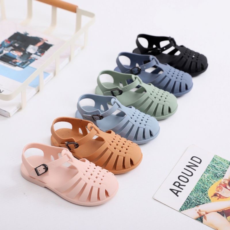 Meisha doff kids/jelly shoes kids/sandal anak import/sandal anak karet/sandal sepatu anak jelly/jelly shoes kids/sepatu sandal slippers/sepatu sandal couple mom and kids