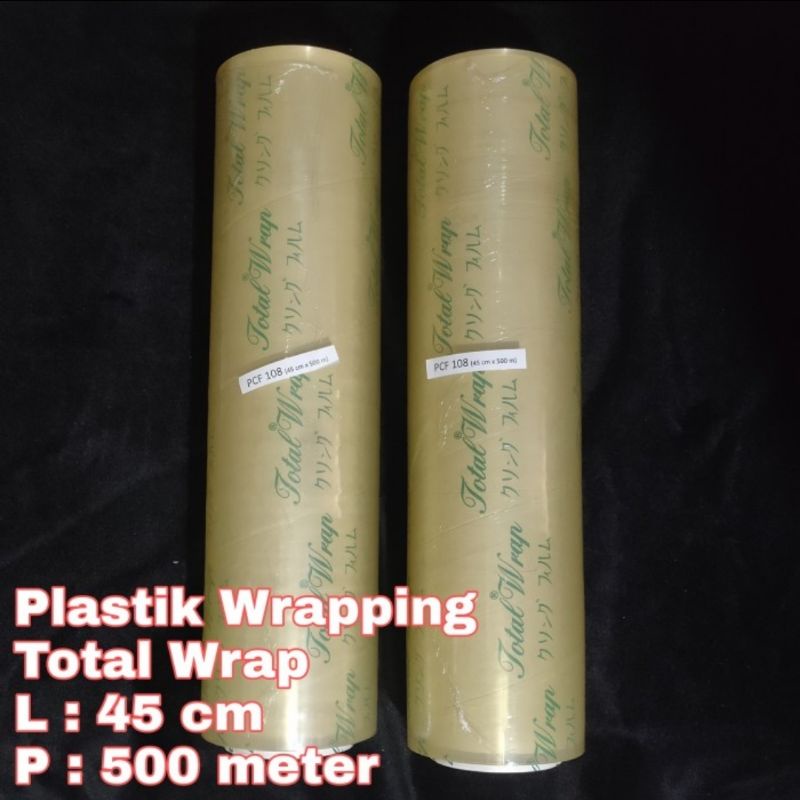 plastik wraping uk 45cm x 500m/total wrap/plastik makanan
