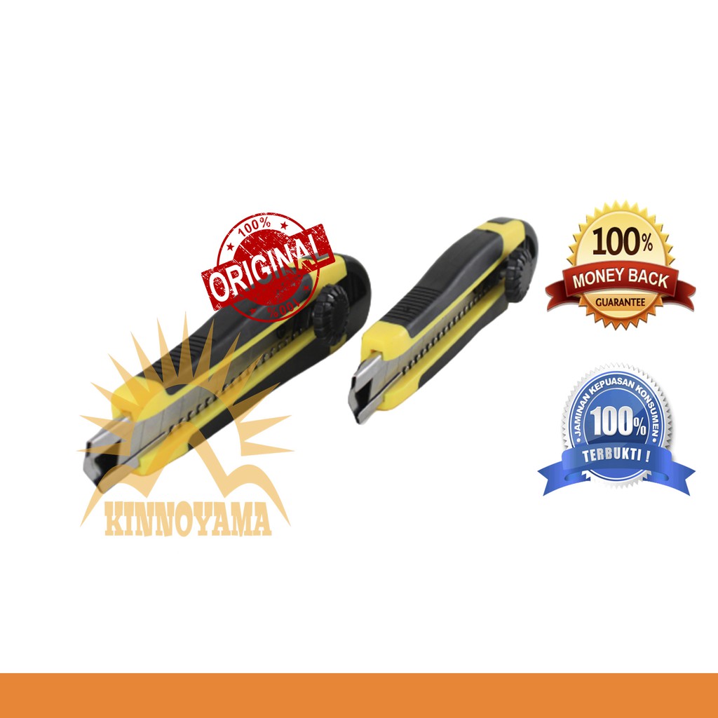 Cutter Knife H 500 Hoki / Cutter Besar / Cutter Tajam Kuat Murah