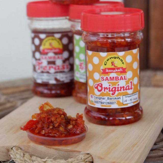 

Sambel Original, Cenghar_barokah 150gr