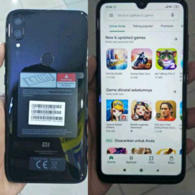 Redmi Xiomi Mi Play 4/64 Murah Second