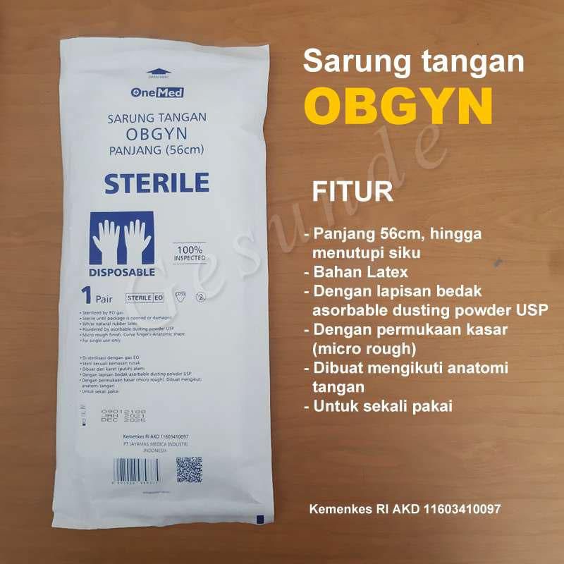 Sarung Tangan Obgyn Onemed Sterile