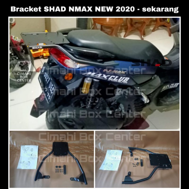 Bracket Box Motor Yamaha Nmax New Nmax 2020 2021 Original SHAD tanpa lepas behel bisa untuk semua ti