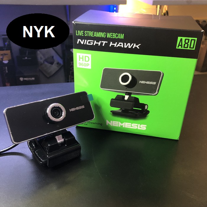 Webcam NYK Nemesis A80 Night Hawk Live Streaming Camera