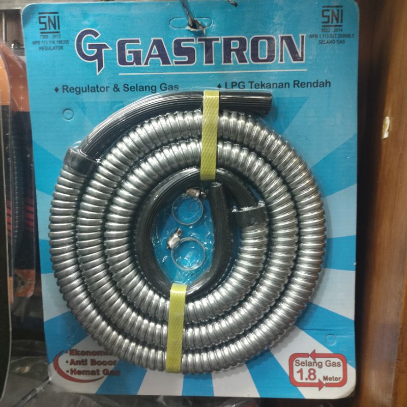 Selang Gas GASTRON/SANEX/CAISAR Flexible 1.8M SNI