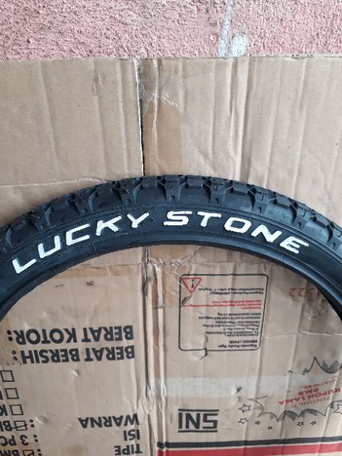 Ban luar sepeda bmx 20 x 1.75 mini 20 x 2.125  PTT lucky stone