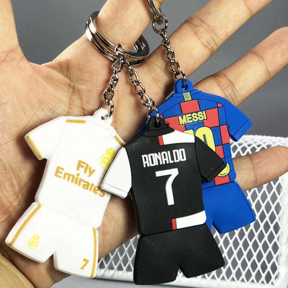 [Elegan] Bola Jersey Liontin Ransel Gantung Hadiah Teman Bintang Sepak Bola Kipas Hadiah Untuk Pria Kunci Mobil Liontin Key Pendant