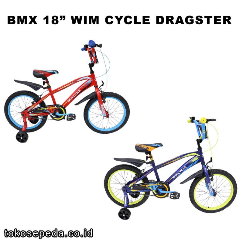 Sepeda BMX 18 Inch Wim Cycle Dragster