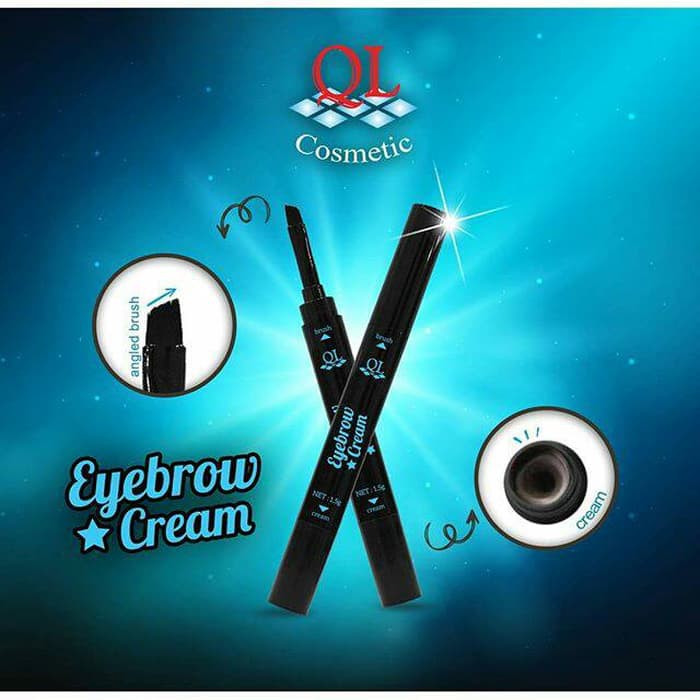 QL EYEBROW CREAM (BROWN / COKLAT)