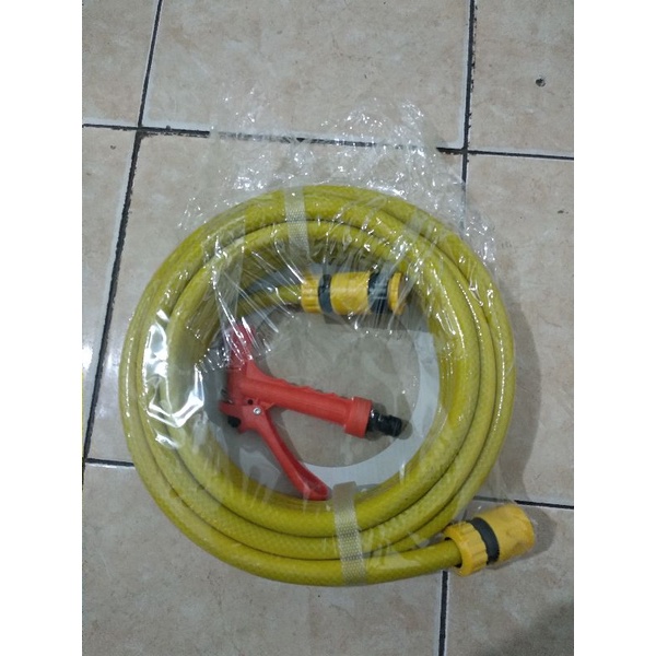 Semprotan dan Selang Air Komplit / Alat Siram Taman Komplit / Garden Hose set