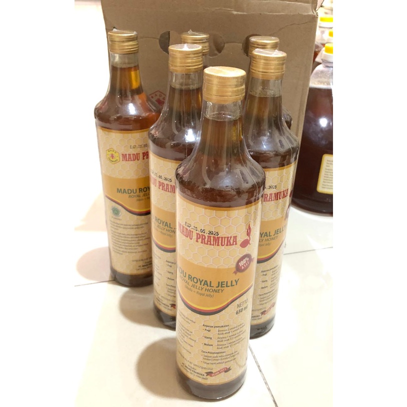 

PROMO MADU PRAMUKA ASLI ROYAL JELLY 650 ML HONEY ROYAL JELLY ORIGINAL