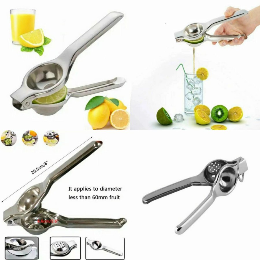 Perasan Lemon / Pesaran Jeruk / Alat Pemeras Stainless Steel