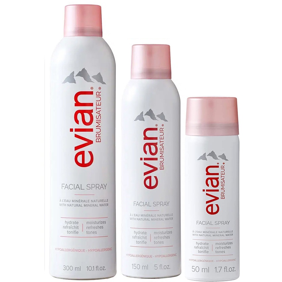 Evian Facial Spray [50/150/300ml] ✓100% ORI ✓BPOM