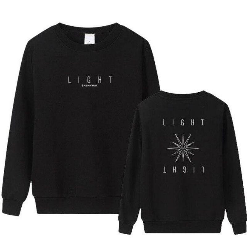 Sweater Basic EXO Baekhyun Light Konser