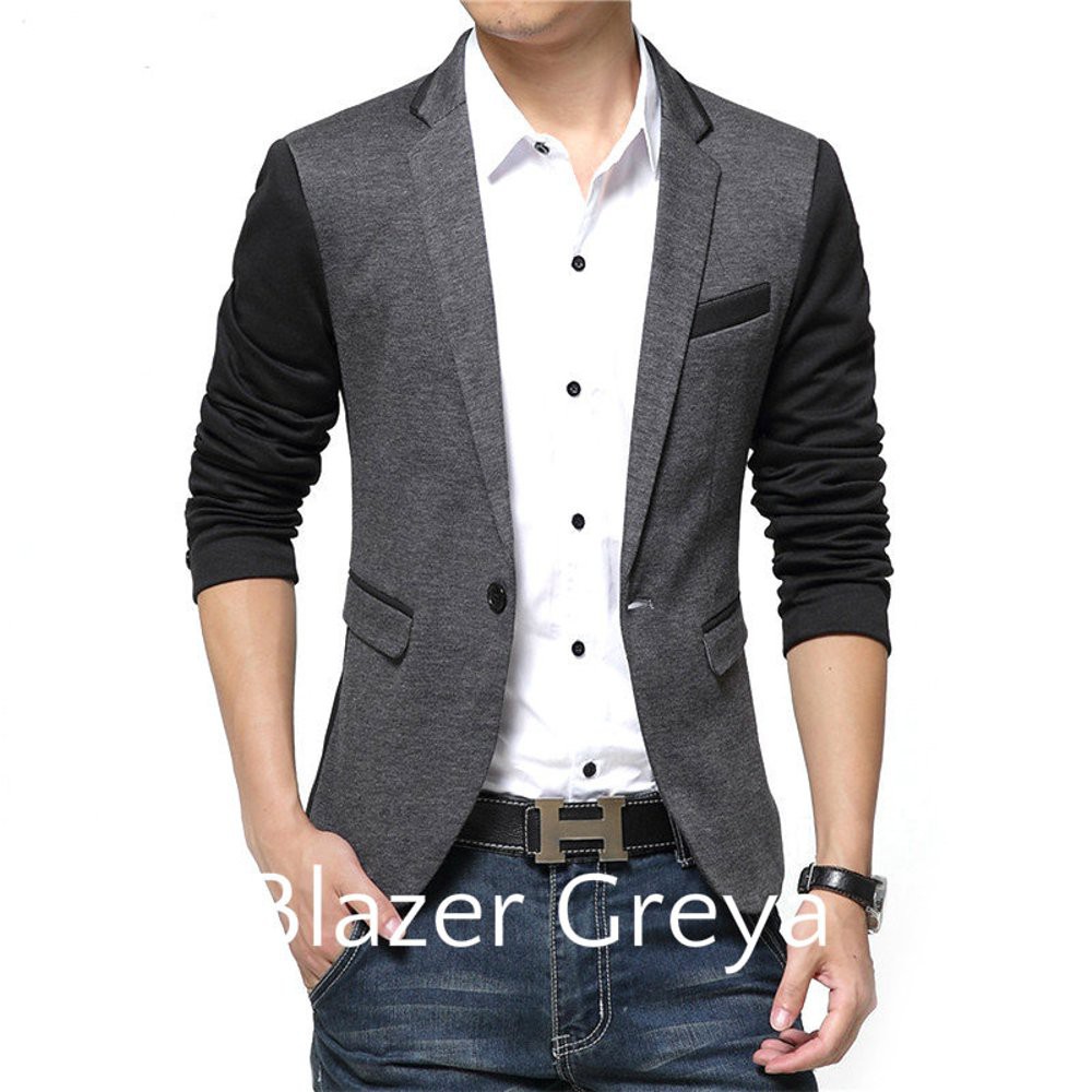 BLAZER PRIA GREYA