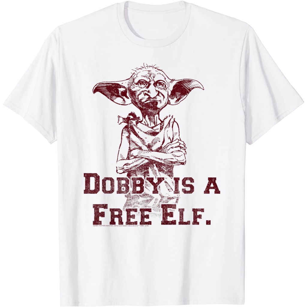 Baju dewasa Harry Potter Dobby Is A Free Elf T-Shirt