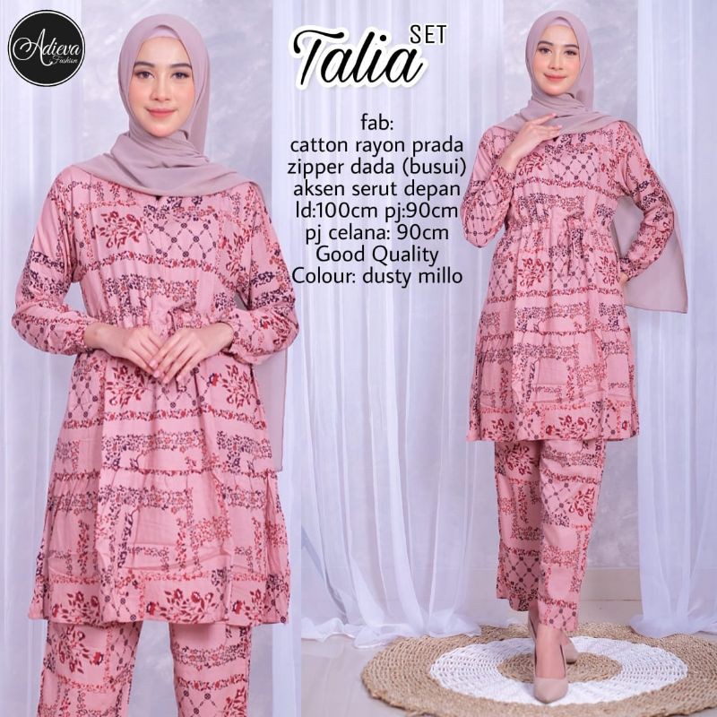 SETELAN MUSLIM TALIA BY ADIEVA/SETELAN MURAH KECE KEKINIAN