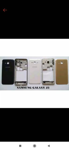 KESING CASING BAZEL FULLSET SAMSUNG J300 J320 J3 2016 NEW ORI