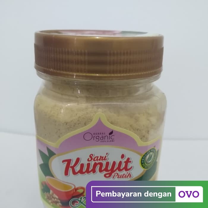 

Sari Kunyit Putih Murni Organik Kencono Sari 100gram Asli