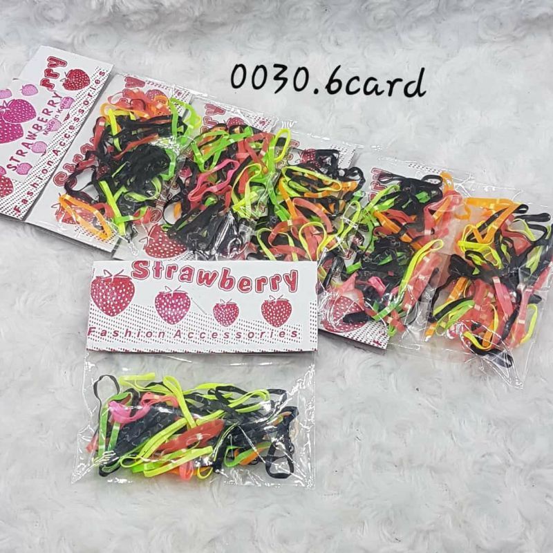 (ISI 6 SET) KARET RAMBUT CHINA