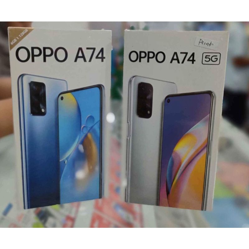 Jual OPPO A74 6/128 GB 4G | A74 6/128 5G NEW ORIGINAL 100% (GARANSI