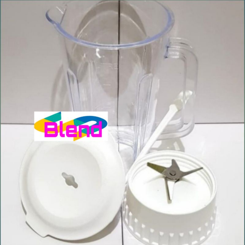 Gelas Blender SET Model Miyako BARU Gear Plastik Bl 101-102-301-152