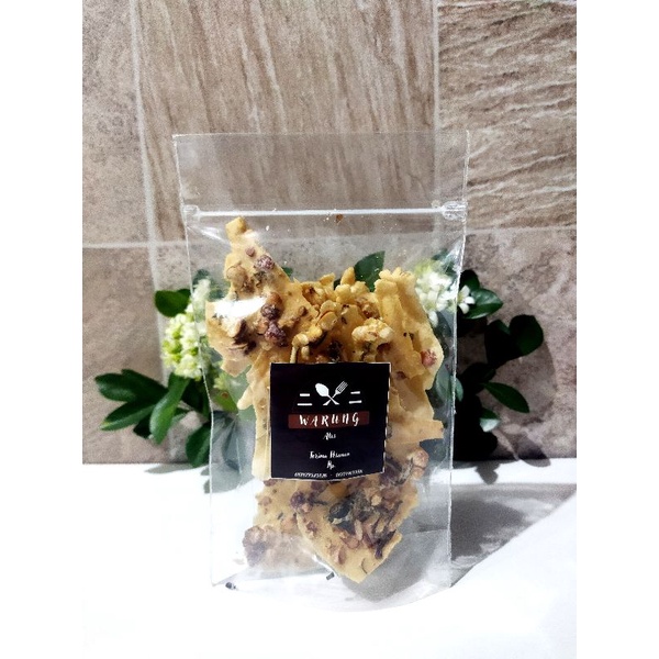 

Peyek kacang/peyek rebon/rempeyek