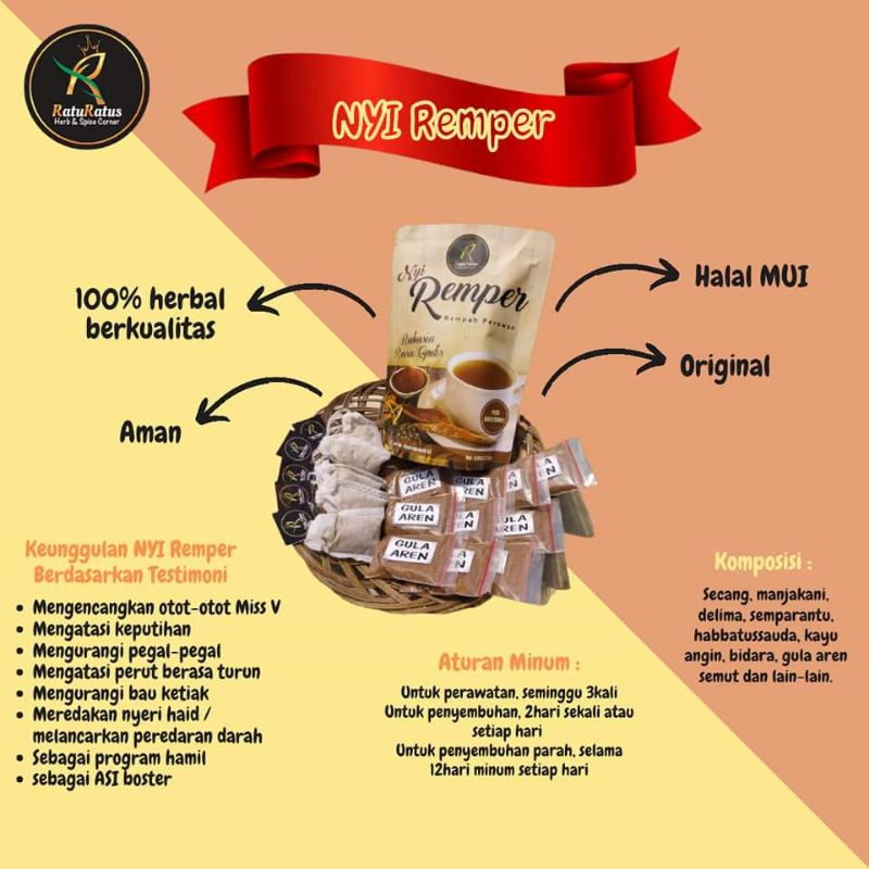 NYI Remper Rempah Perawan isi 5