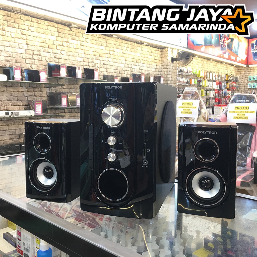Speaker / Salon Polytron PMA-9320 Multimedia Bluetooth Bazzoke
