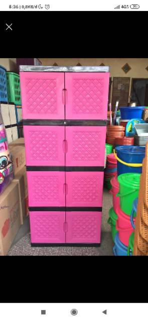 Jual Lemari Plastik Jumbo Aquose 4 Khusus Gosend Indonesia Shopee Indonesia