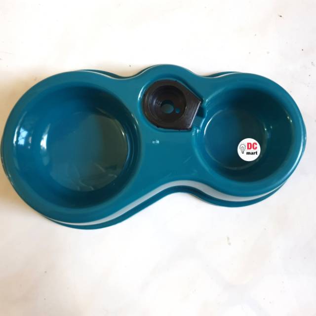 Tempat Makan dan Minum Hewan Kucing Anjing Dobel Botol Tipe Small / Pet Bowl Kucing