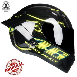  Import  Helm  Sepeda Motor  Imitasi AGV Wajah Penuh pista 