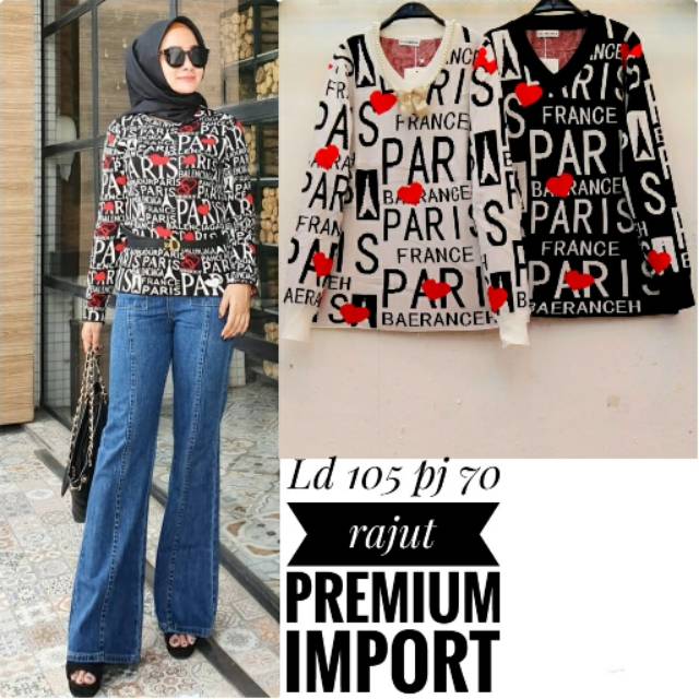 BLOUSE RAJUT PREMIUM IMPORT