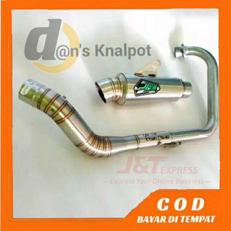 KNALPOT JRM JUPITER Z VEGA SUPRA SMASH BLADE KNALPOT JRM ALL BEBEK