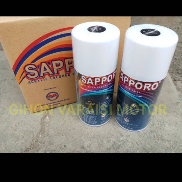 Harga Pilox  Warna  Hitam Doff