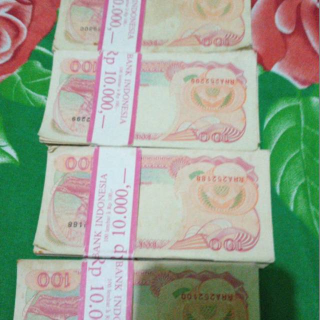 Uang 100 rupiah 1992 kuno murah