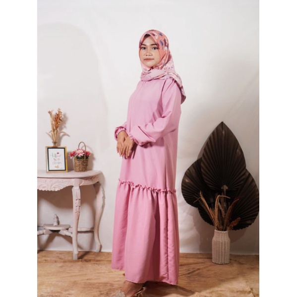 GAMIS MAXI DRESS JUMBO Pink