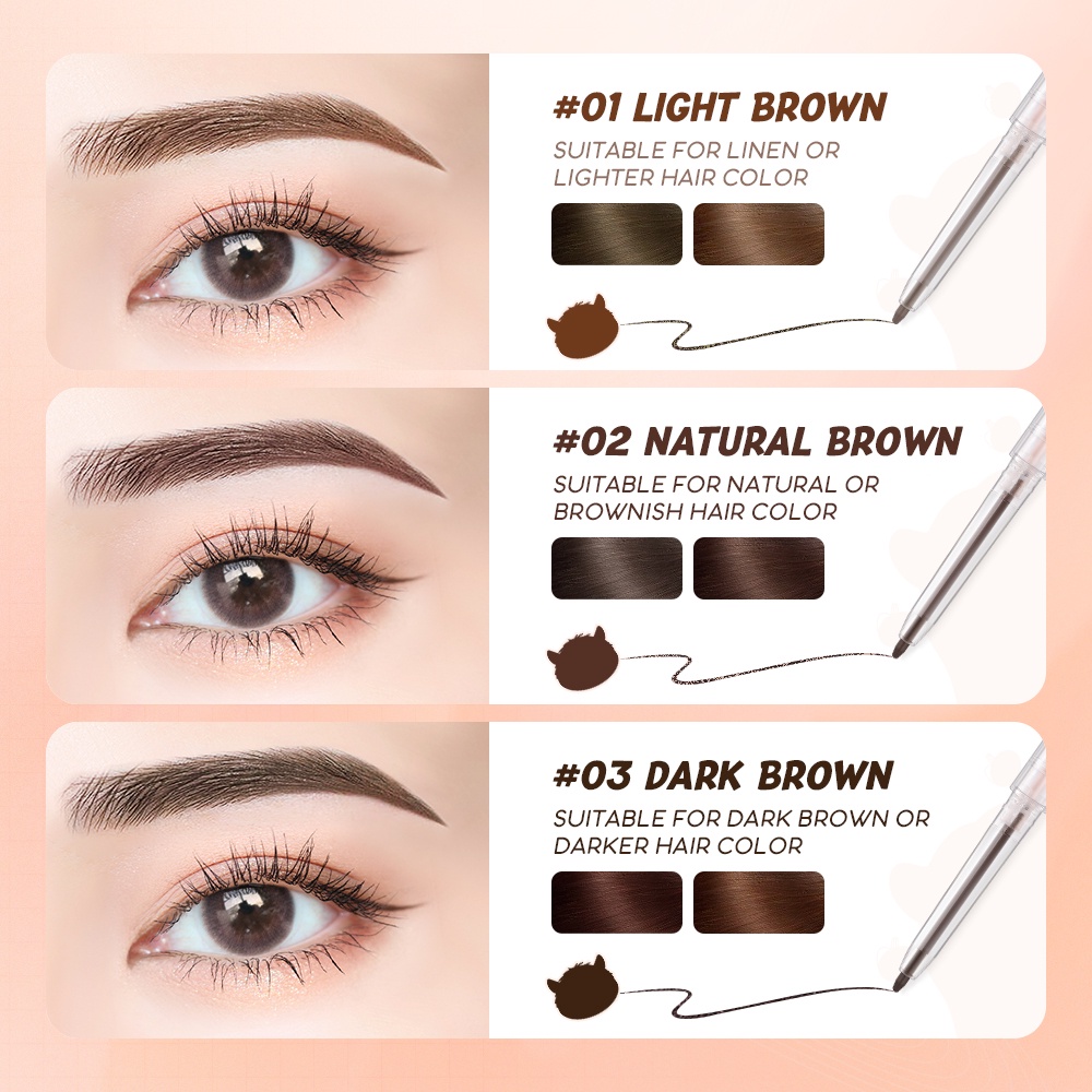 BANXEER Monster Natural beauty ultra-fine eyebrow pencil