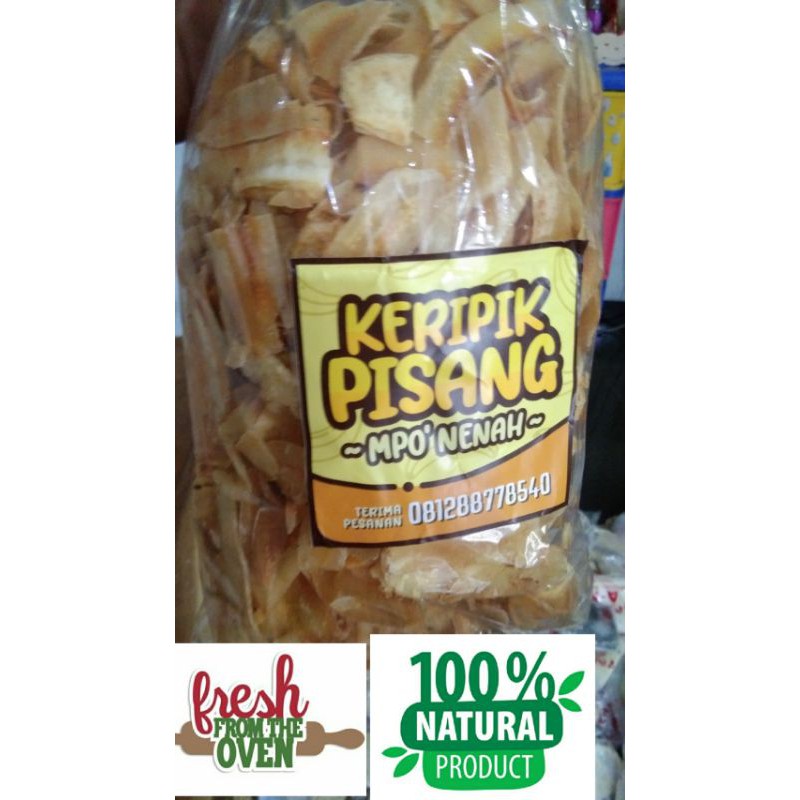 

keripik pisang tanduk super enak renyah fresh 1/2 kg