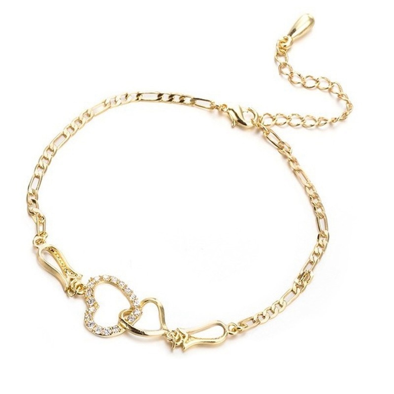 Gelang Tangan Sterling Silver 925 Dengan Kristal Zircon Untuk Wanita / Pernikahan